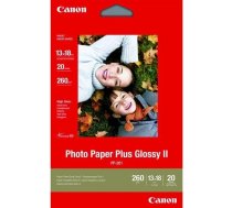 CANON 2311B018 PP-201 Glossy Photo Paper Plus II 13x18 cm, 20 sheets, 260g/qm (2311B018)
