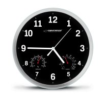 Esperanza WALL CLOCK LYON BLACK  (EHC016K)