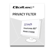 Qoltec Privatizing filter RODO 22 inch 16:10  (51056)