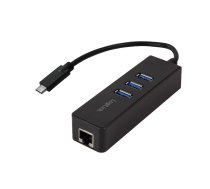 Logilink USB 3.0 Type-C to 1x RJ45u. 3x USB3.0 Type A (UA0283)