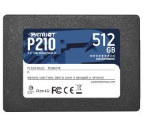 PATRIOT 512GB P210 SSD, 520/430 MB/s, SATA III, 2.5 inch (P210S512G25)