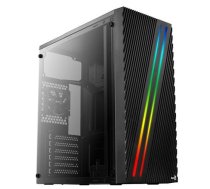 Aerocool Streak RGB BLACK USB 3.0 Mid Tower  (AEROPGSSTREAK-A-BKRG)