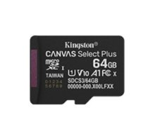 KINGSTON MicroSD memory card 64GB Canvas Select+ G3 150MB/s (SDCS3/64GBSP)