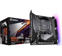 GIGABYTE B550i AORUS Pro AX Mini ITX Motherboard, AM4 Socket, M.2/HDMI/DP/USB3.2 (B550 I AORUS PRO AX)