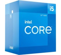 INTEL Core™ i5-12400 6-Core CPU, Socket 1700, Boxed (with cooler) (BX8071512400)
