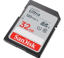 SANDISK Ultra 32 GB SDHC memory card (120 MB/s, Class 10, UHS-I) 3-pack  (SDSDUN4-032G-GN6IM)