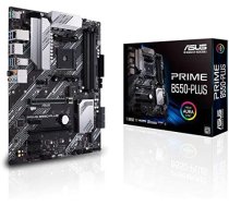 ASUS Prime B550-Plus ATX Mainboard, Socket AM4, M.2/USB3.2/HDMI/DVI/VGA (90MB14U0-M0EAY0)