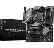 MSI Motherboard 7D98-007R / B760 Gaming Plus Wifi Black (7D98-007R)