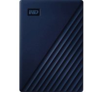 WESTERN DIGITAL My Passport for Mac 5 TB External Hard Drive (blue/black, Micro-USB 3.2 Gen 1) (WDBA2F0050BBL-WESN)