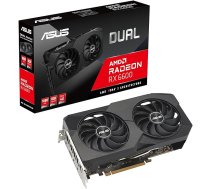 ASUS AMD Radeon RX 6600 Dual V2 Grafikkarte 8GB GDDR6 3xDP/HDMI  (90YV0GP2-M0NA00)