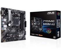 ASUS Prime B450M-A II mATX Mainboard Sockel AM4 M.2/USB3.2/HDMI/DVI/VGA  (90MB15Z0-M0EAY0)