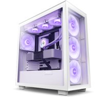 NZXT H7 Flow White RGB Midi Tower ATX Gaming Case with Glass Window  (CM-H71FW-R1)