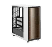 Fractal Design North Chalk White Gaming Case Mesh Side Window  (FD-C-NOR1C-03)