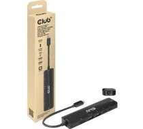 Club3D Club 3D USB Type-C 3.2 Gen1, 6-in-1 Hub: HDMI 8K30Hz–4K120Hz, 2xUSB Type-A, RJ45, 100W (CSV-1596)