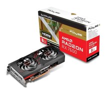 Sapphire Technologies SAPPHIRE AMD Radeon RX 7600 PULSE Gaming Graphics Card, 8GB GDDR6, HDMI/3xDP (11324-01-20G)