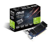 ASUS GeForce GT 730 2GD5-BRK 2GB GDDR5 Graphics Card, Passive Cooling, Low Profile, DVI/HDMI/VGA (90YV06N2-M0NA00)