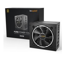 Be quiet! Pure Power 12 M 650 Watt power supply 80+ Gold ATX 3.0 PCIe5.0 modular  (BN342)