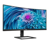 PHILIPS E-Line 346E2CUAE 34-inch UWQHD Curved Office Monitor 100Hz 21:9 DP/HDMI/USB-C PD65W (346E2CUAE/00)