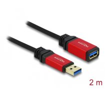 Delock USB3.0 Version A - A Straight/Right-Angle 2.00m Premium (82753)