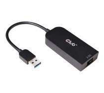 Club3D Club 3D USB 3.2 Gen1 Adapter Type-A to 2.5 Gigabit Ethernet Male/Female Black  (CAC-1420)