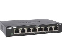 NETGEAR GS308-300PES 8-Port Gigabit Switch 10/100/1000MBit metal housing  (GS308-300PES)