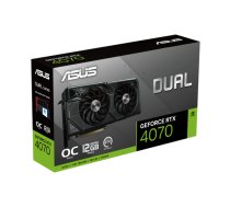 ASUS DUAL GeForce RTX 4070 OC Gaming Graphics Card 12GB GDDR6X, 1xHDMI, 3xDP  (90YV0IZ2-M0NA00)