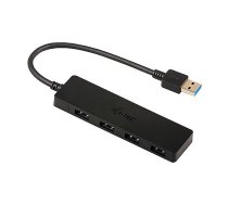 i-tec USB HUB 4-port USB 3.0 passive, black, U3HUB404 (U3HUB404)