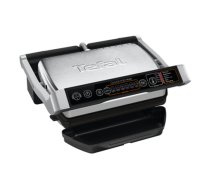 TEFAL OptiGrill Initial GC706D Contact grill, 2000 W, Black/Stainless steel (GC706D34)