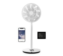 Duux Smart Fan Whisper Flex Smart Black with Battery Pack Stand Fan, Timer, Number of speeds 26, 2-22 W, Oscillation, Diameter 34 cm, White (DXCF13)