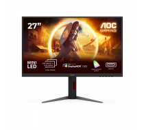 AOC Monitor U27G4XM 27-inch Fast IPS 4K 160Hz Mini LED HDMI DP Pivot (U27G4XM)