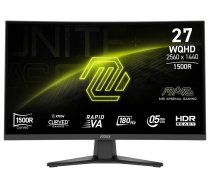MSI Monitor MAG 275CQF E18 27-inch LED/WQHD/LED/Curved/180Hz/black (MAG 275CQF E18)