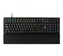 CORSAIR K70 Core MLX Red wired mechanical gaming keyboard, backlit, black, with wrist rest (CH-910981E-NA)