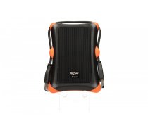 SILICON POWER ARMOR A30 2TB USB 3.0 BLACK / ARMORED / shockproof  (SP020TBPHDA30S3K)