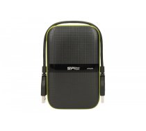 SILICON POWER ARMOR A60 1TB USB 3.0 BLACK-GREEN / ARMORED shock / dust and waterproof  (SP010TBPHDA60S3K)