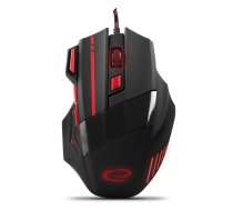 Esperanza GAMING MOUSE WIRE 7D Optical USB MX201 WOLF RED (EGM201R)