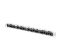 LANBERG Patch Panel 24 Port 1U Cat.5E gray  (PPU5-1024-S)