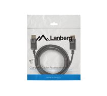 LANBERG DisplayPort Cable Male to Male 4K 1.8m Black (CA-DPDP-10CC-0018-BK)