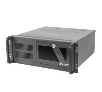 LANBERG Rackmount server ATX 450/10 19''/4U  (SC01-4504-10B)