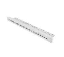 LANBERG Patch panel 24 ports 1U 19 inch blank grey to keystone modules  (PPKS-1024-S)