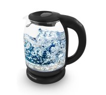 Esperanza EKK027 electric kettle, 1.7 L, 2200 W, Black, Transparent (EKK027)