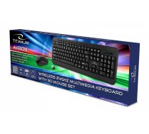 Esperanza TITANUM WIRELESS SET KEYBOARD+MOUSE AKRON US  (TK109)