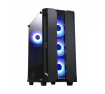 CHIEFTEC GS-01B-OP Hunter Midi Tower 4xRGB Fan  (GS-01B-OP)