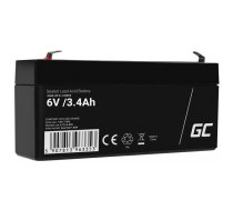 GREEN CELL Battery AGM VRLA 6V 3.4Ah  (AGM38)