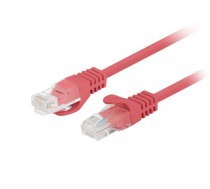 LANBERG Patchcord cat.6 UTP 3M 10-pack fluke passed red  (PCU6-20CC-0300-R)