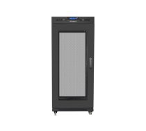 LANBERG Standing installation rack cabinet 19 inches 22U 800X800 black LCD perforated door  (FF01-8822-23BL)