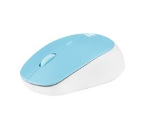 NATEC Wireless mouse Harrier 2, white and blue (NMY-1963)