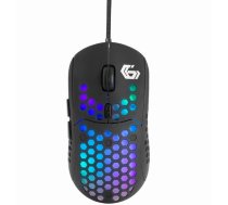 Gembird USB Gaming Mouse with RGB Backlight | MUSG-RAGNAR-RX400 | Gaming Mouse | Wired | Black (MUSG-RAGNAR-RX400)