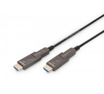 Digitus HDMI AOC Hybrid Fiber Optic Cable 4K detachable 15m short (AK-330127-150-S)