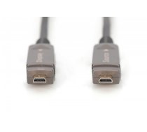 Digitus HDMI AOC Hybrid Fiber Optic Cable 4K detachable 30m short (AK-330127-300-S)