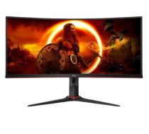 AOC CU34G2XP 34-inch Curved Monitor: VA, 180Hz, HDMIx2, DPx2 (CU34G2XP/BK)